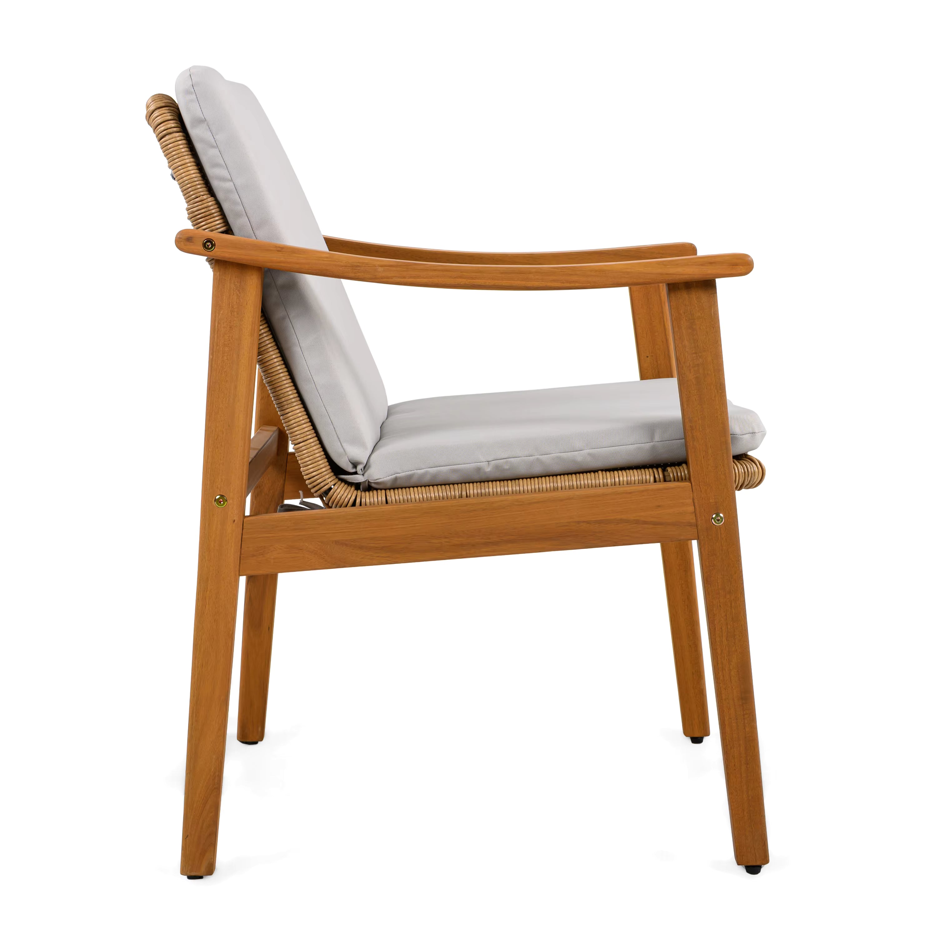 Gray Outdoor Dining Chair (set of 2)