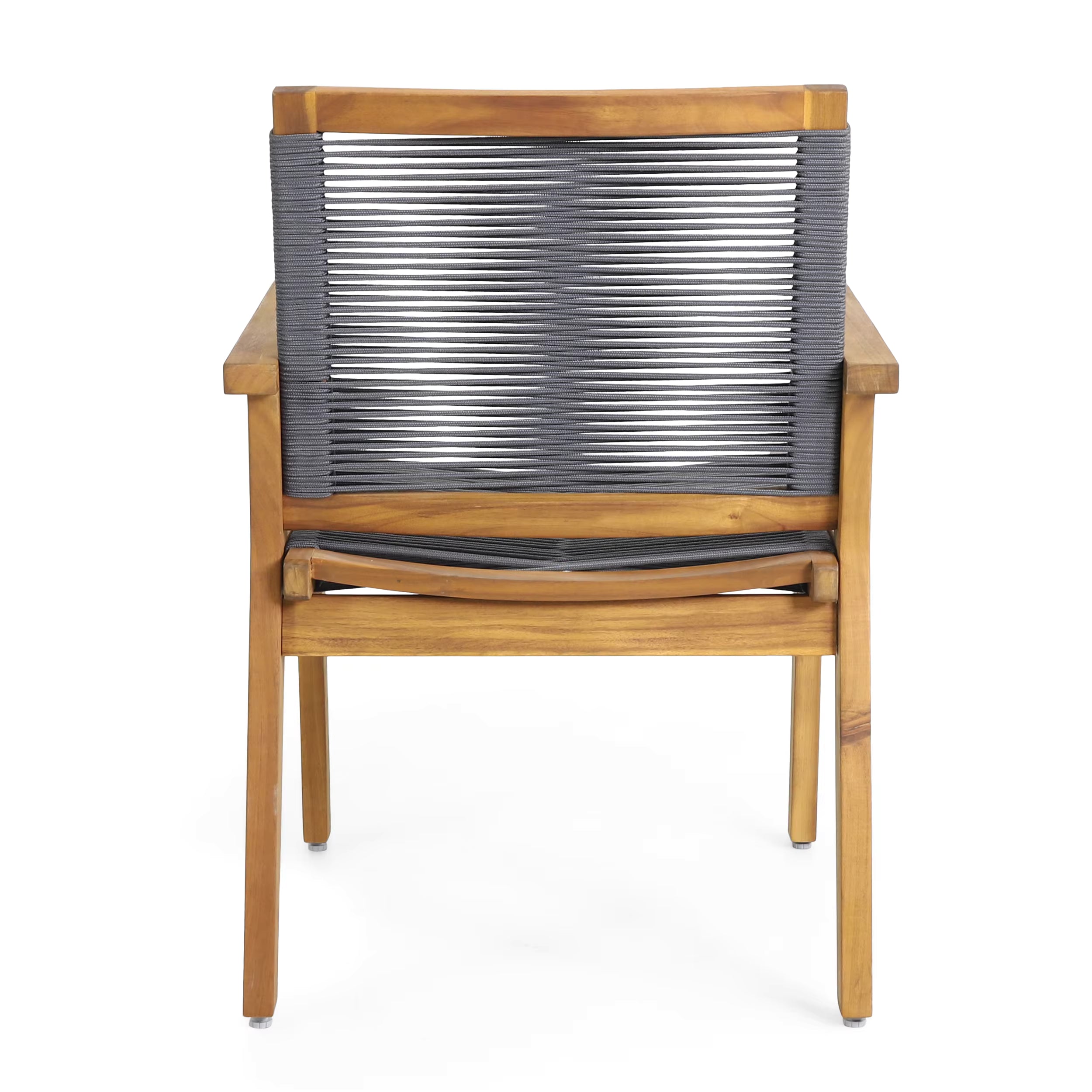Woven Rope Outdoor Dining Chair (set of 2)