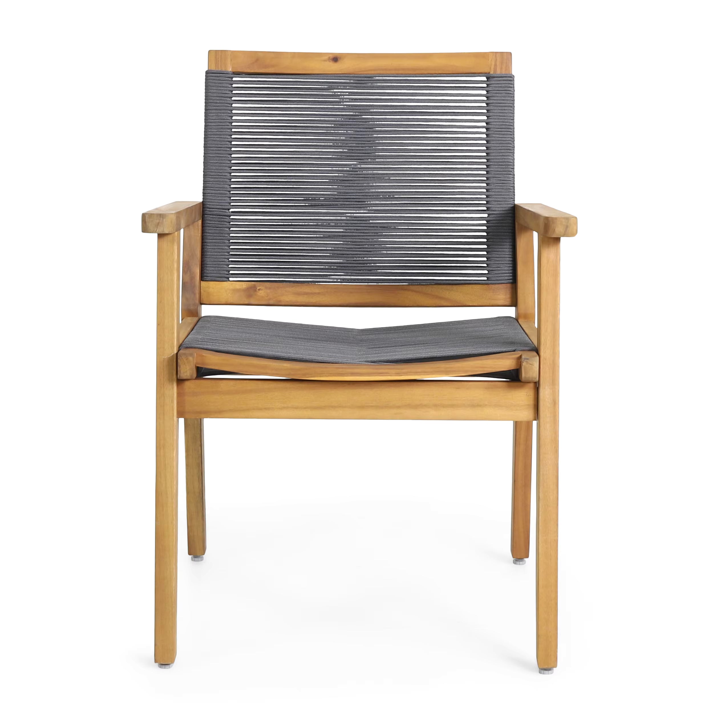 Woven Rope Outdoor Dining Chair (set of 2)