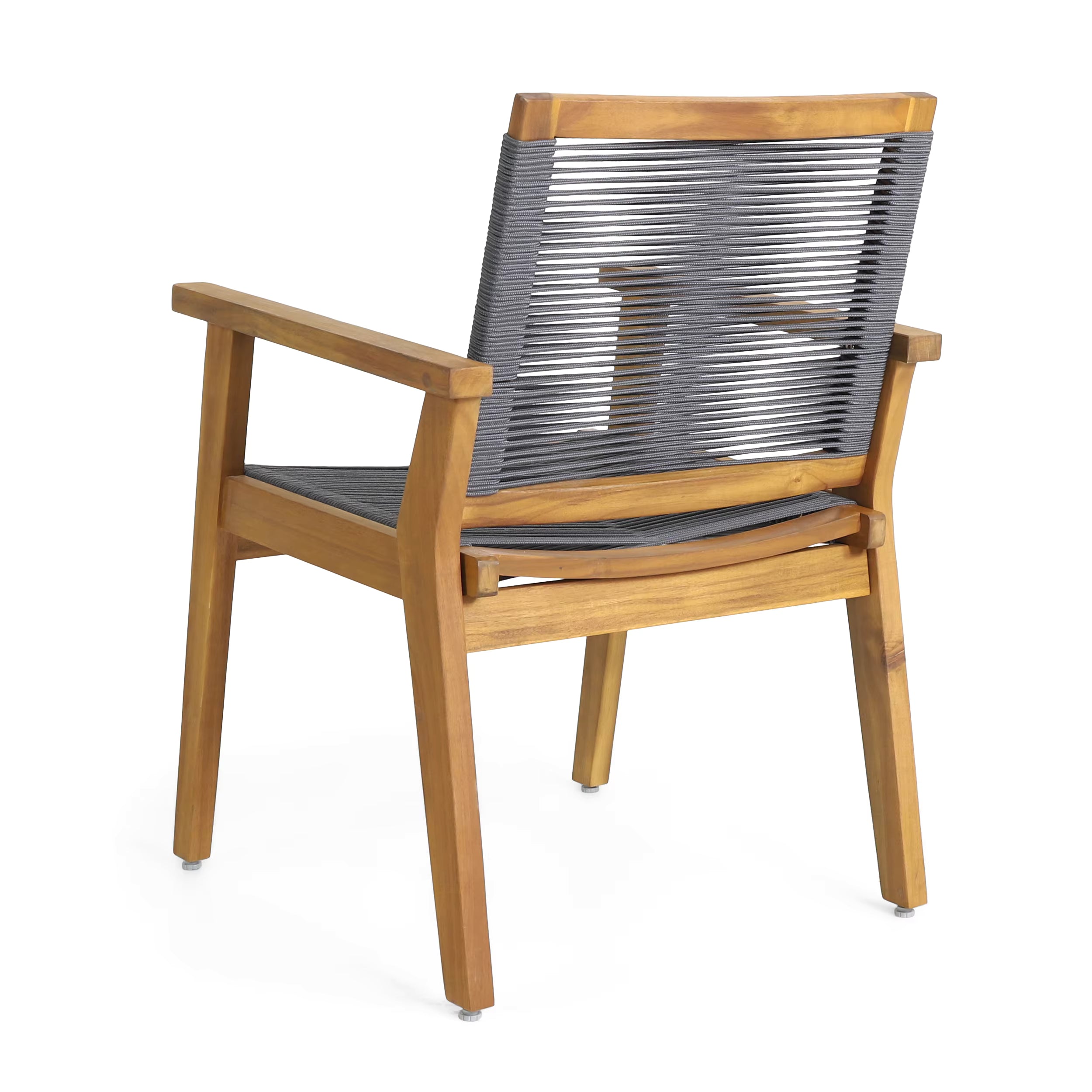 Woven Rope Outdoor Dining Chair (set of 2)