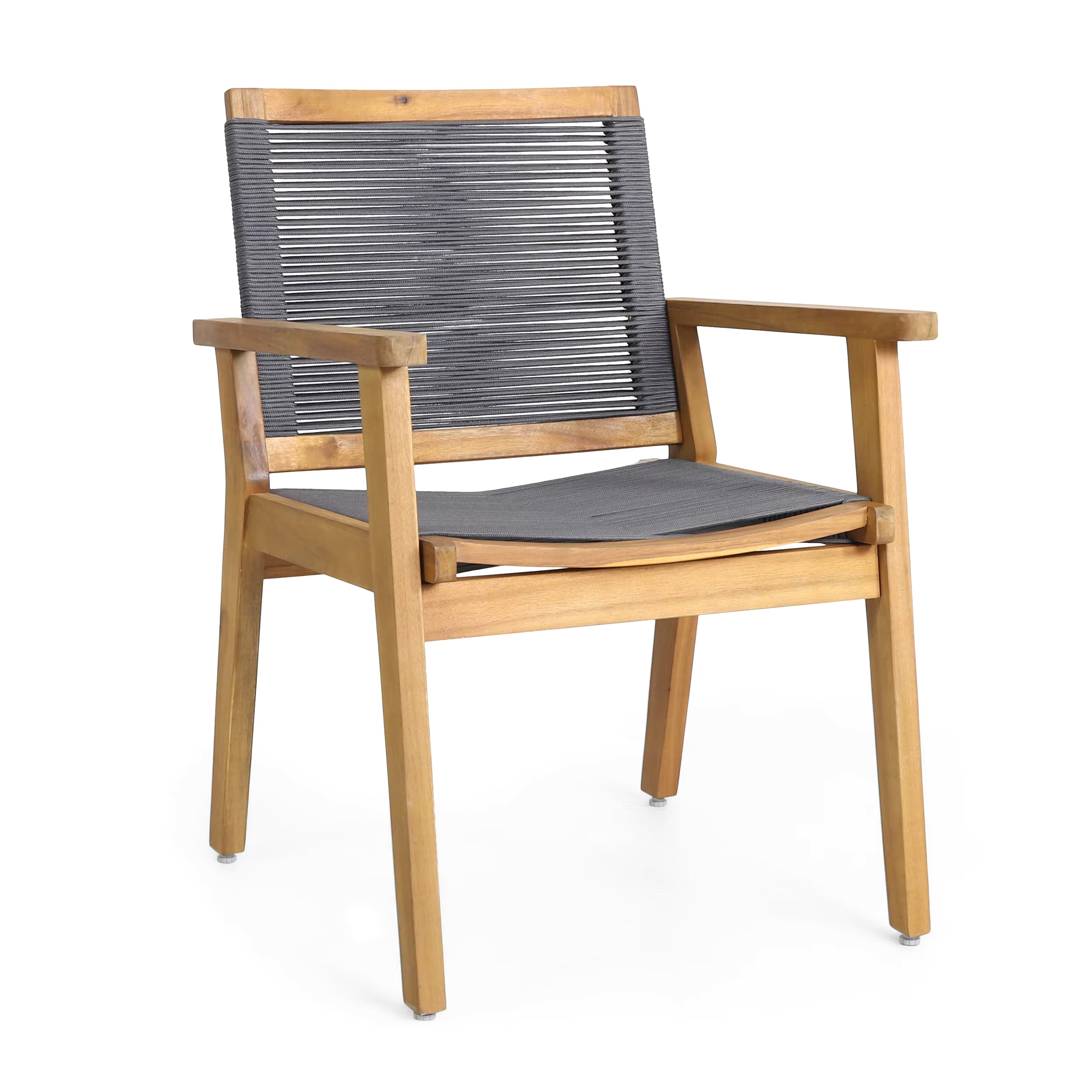 Woven Rope Outdoor Dining Chair (set of 2)