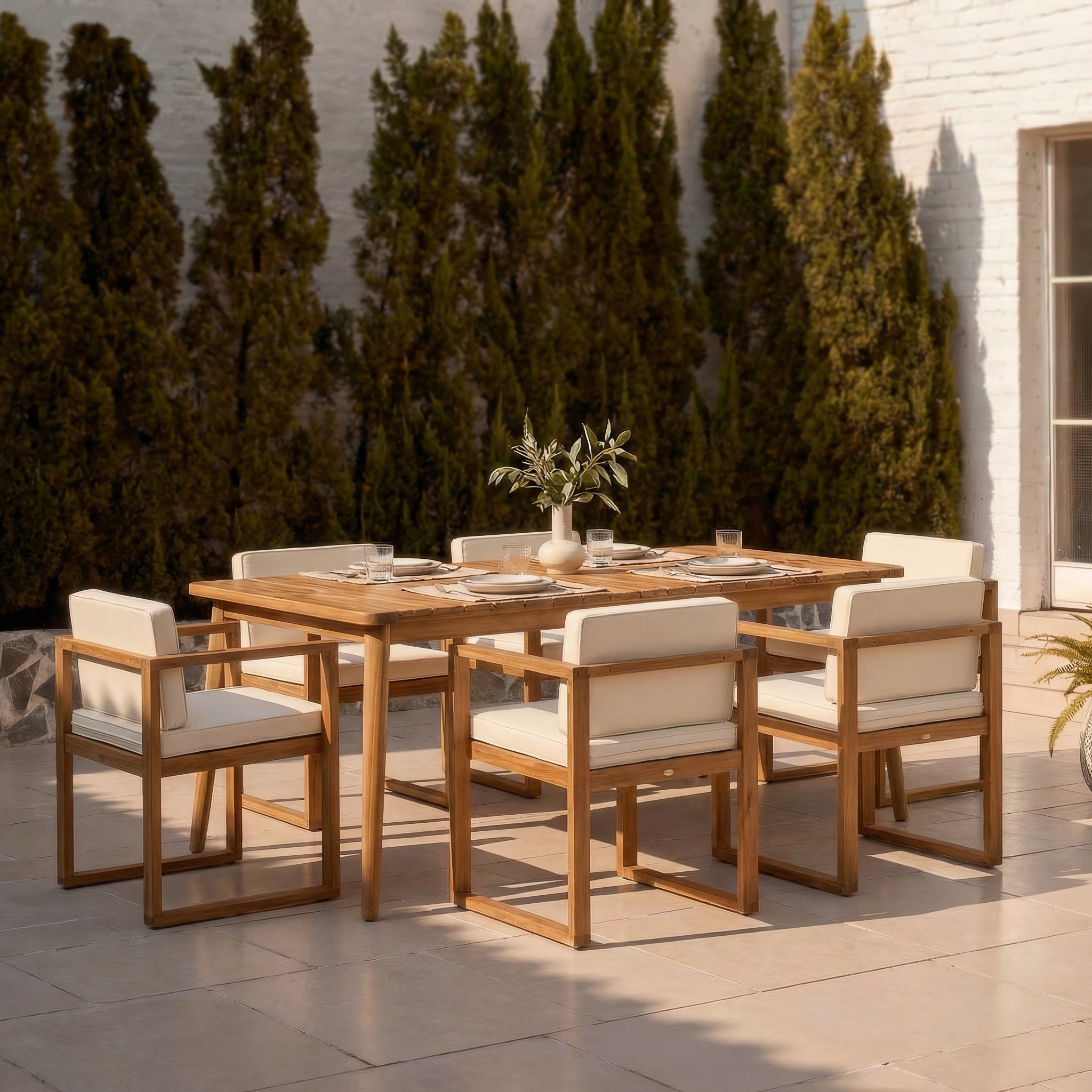 Acacia Outdoor Dining Table