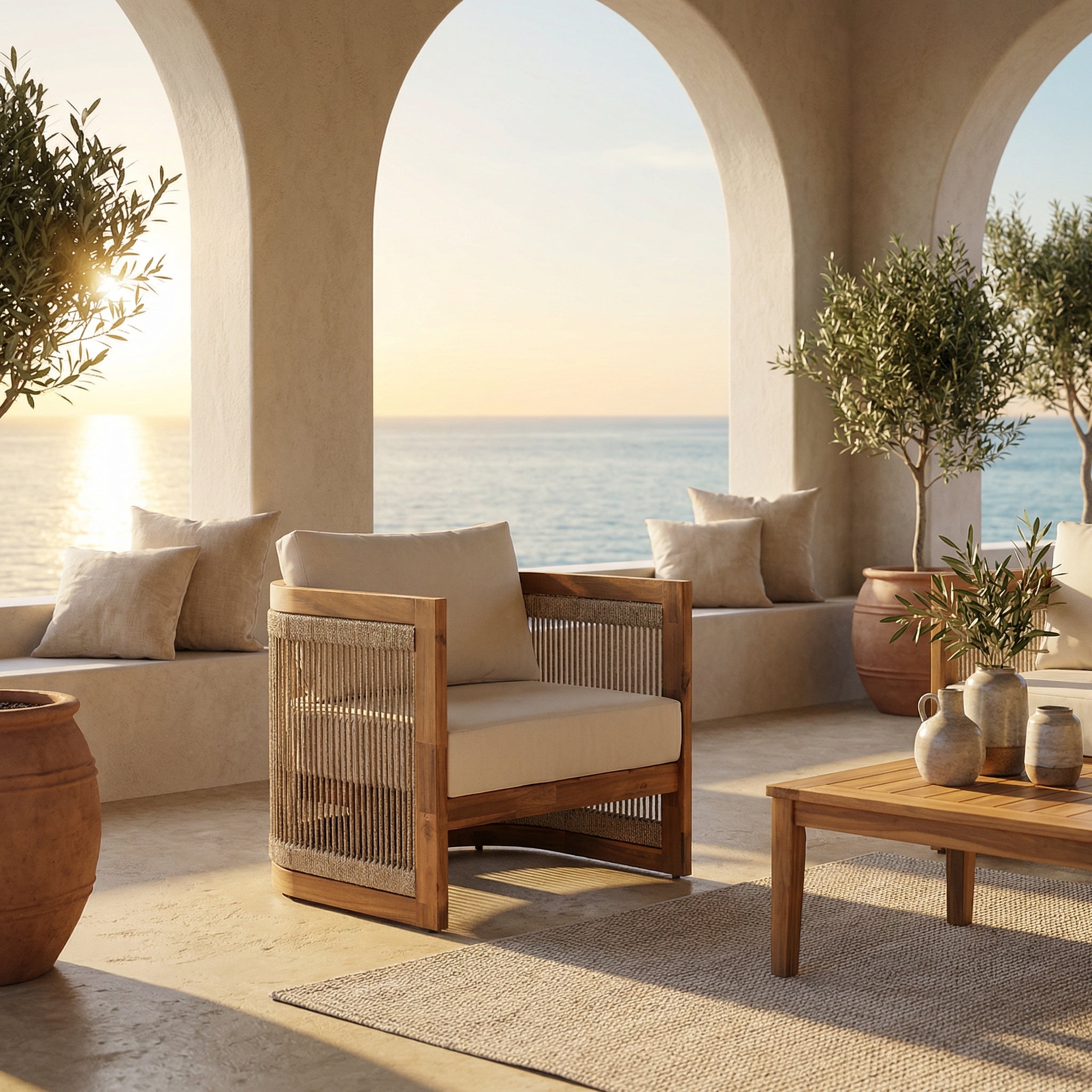Sunbreeze Outdoor Lounge Chair